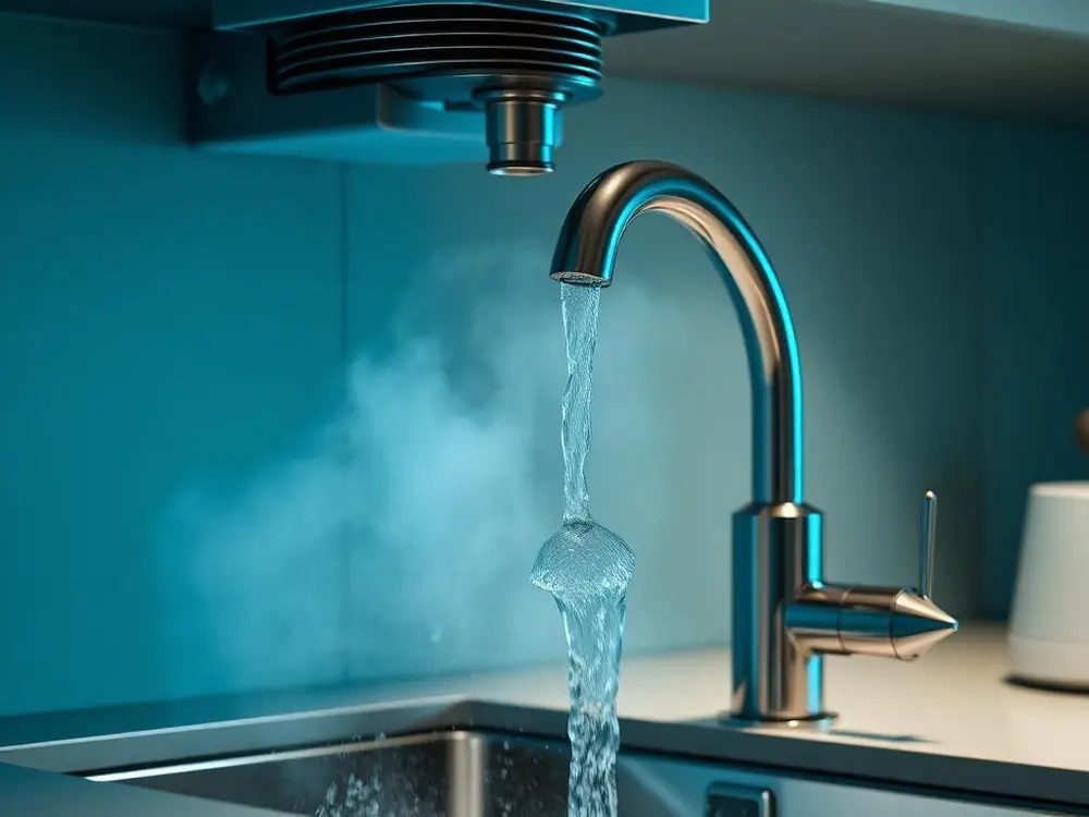 Instant hot water from a combi boiler conversion